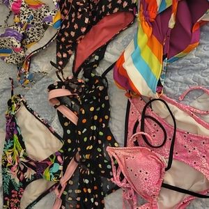 Bathing suits.  S/M.  Selling all for the price.